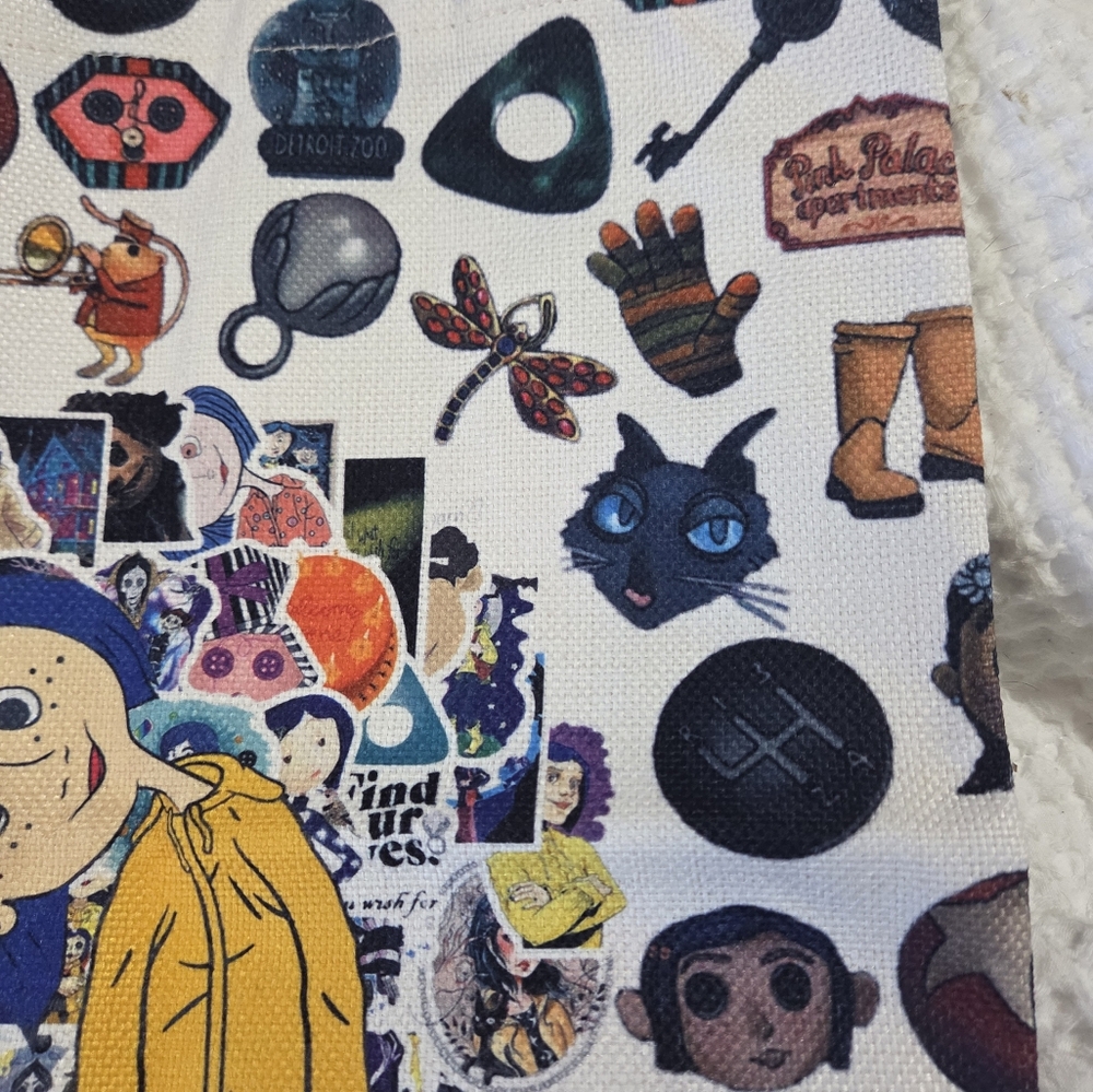 NEW Coraline Themed Tote Bag - Picture 4 of 7